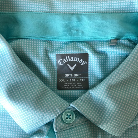 🤩Callaway Men’s Light Blue Golf Polo - Picture 5 of 9